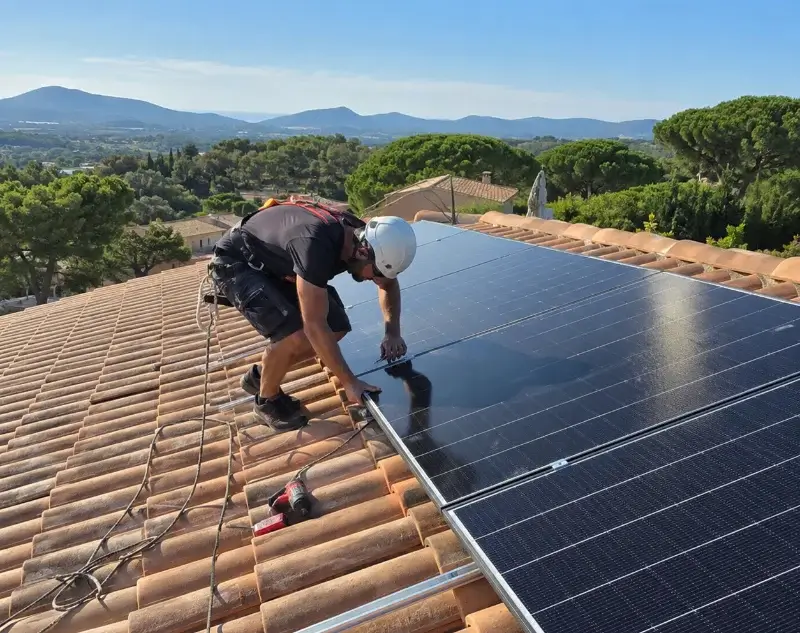 Installateur panneaux solaires Théhillac — pose photovoltaïque sur toiture