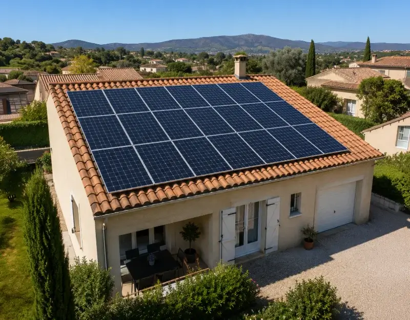 Prime à l'autoconsommation panneaux solaires Théhillac — aide financière de l'État